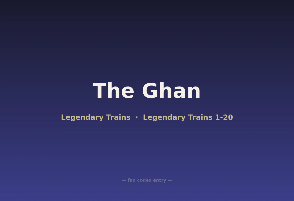 The Ghan