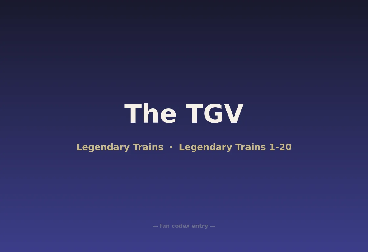 The TGV